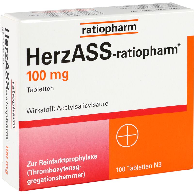 HERZASS-ratiopharm 100 mg Tabletten