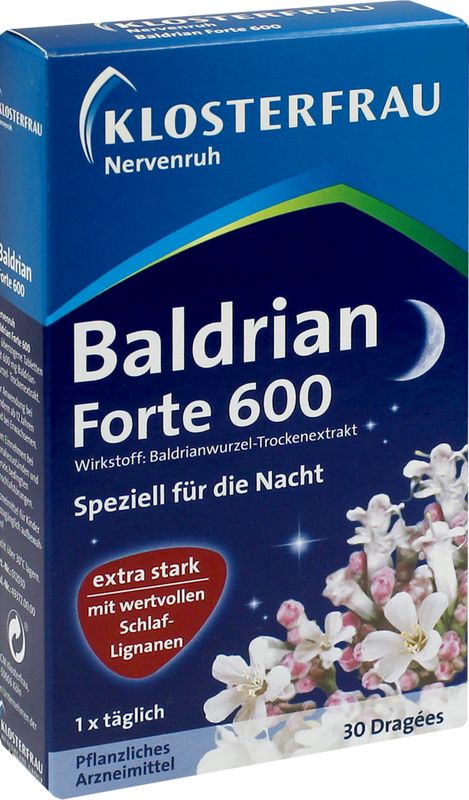 KLOSTERFRAU Baldr.forte 600 Nervenruh b.Tabl.