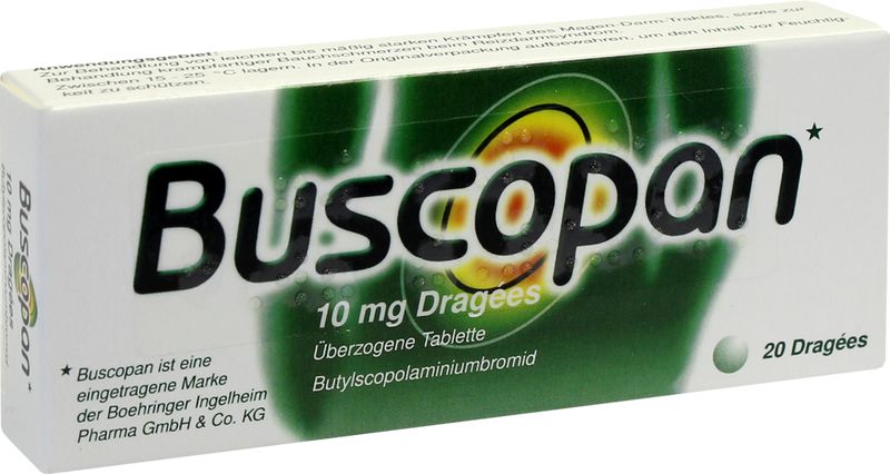 BUSCOPAN 10 mg Dragees