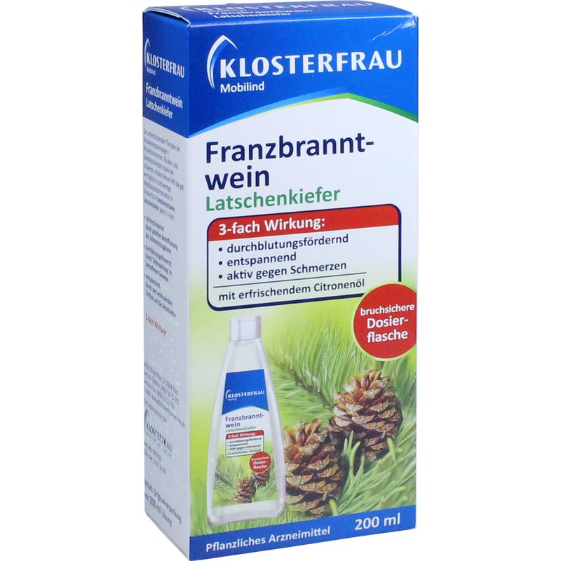 KLOSTERFRAU Franzbranntwein Latschenk.Dosierfl.