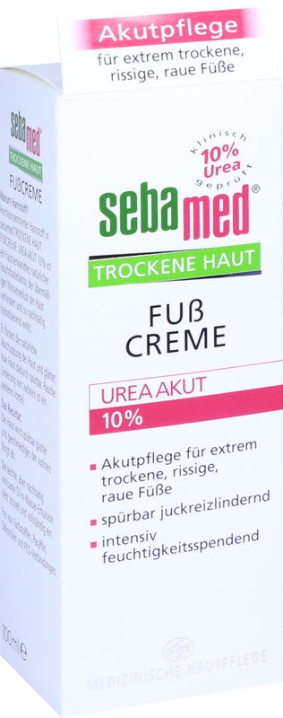 SEBAMED Trockene Haut 10% Urea akut Fucreme