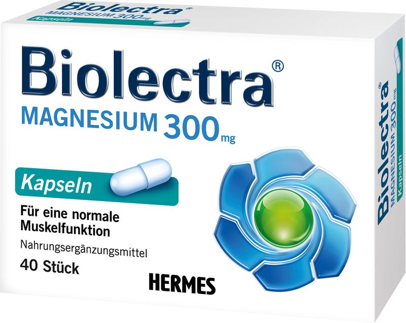 BIOLECTRA Magnesium 300 mg Kapseln