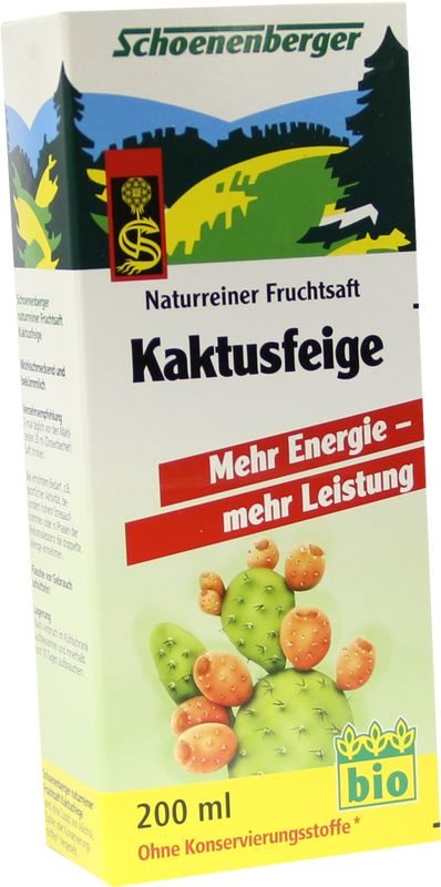 KAKTUSFEIGE Saft Bio Schoenenberger