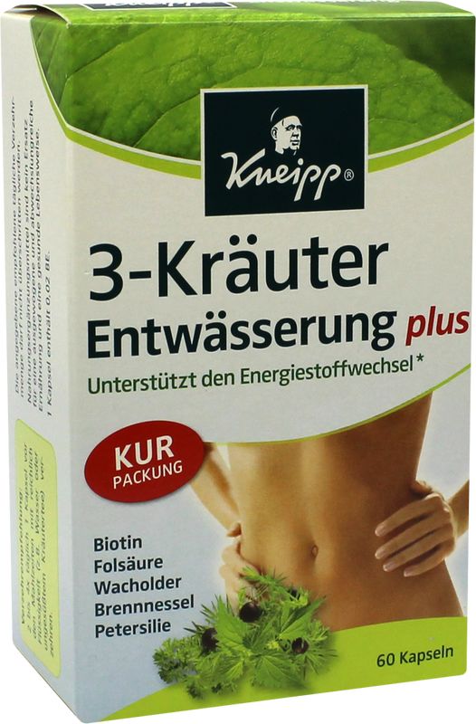 KNEIPP 3-Kruter Entwsserung Kapseln