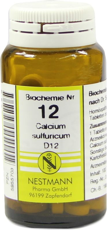 BIOCHEMIE 12 Calcium sulfuricum D 12 Tabletten