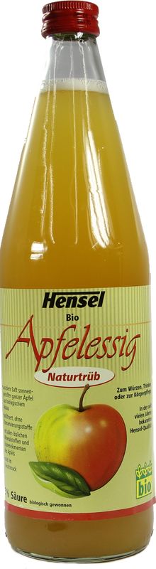 HENSEL Apfelessig naturtrb Bio