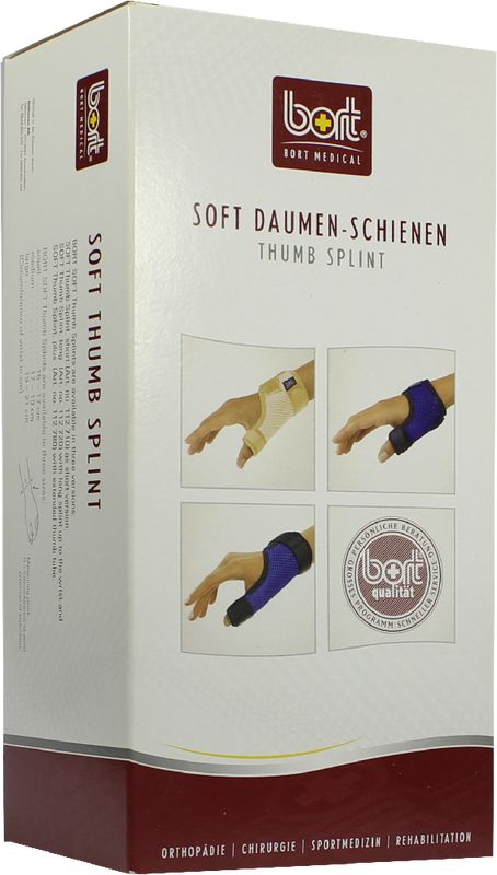 BORT Soft Daumenschiene lang S haut