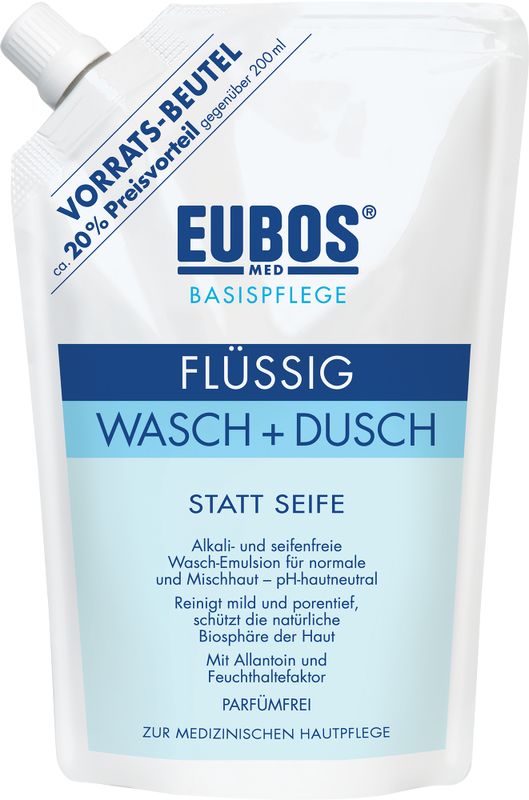 EUBOS FLSSIG blau unparfm.Nachf.Btl.