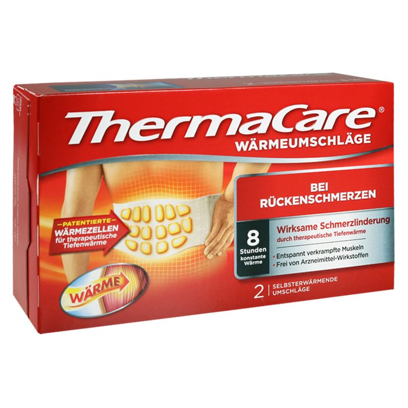 THERMACARE Rckenumschlge S-XL z.Schmerzlind.