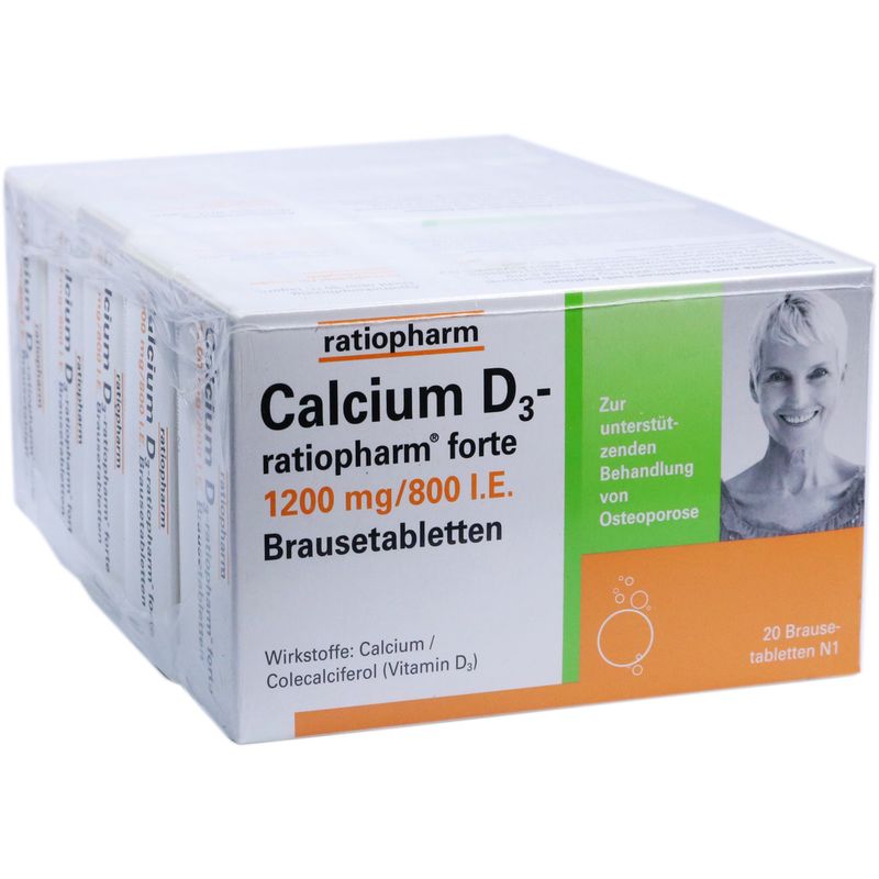 CALCIUM D3-ratiopharm forte Brausetabletten