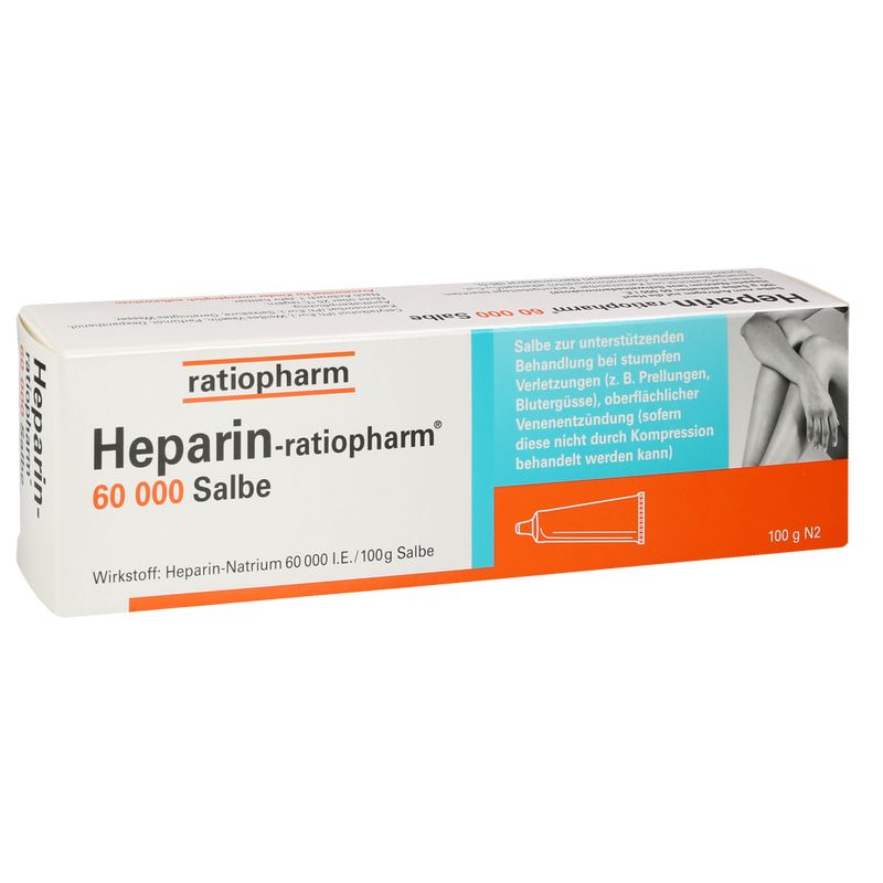 HEPARIN-RATIOPHARM 60.000 Salbe