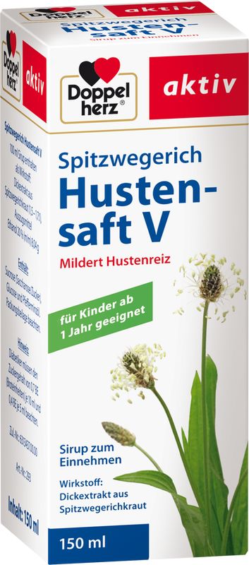 DOPPELHERZ Spitzwegerich Hustensaft V