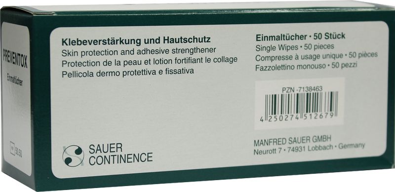 PREVENTOX Einmaltcher 5050