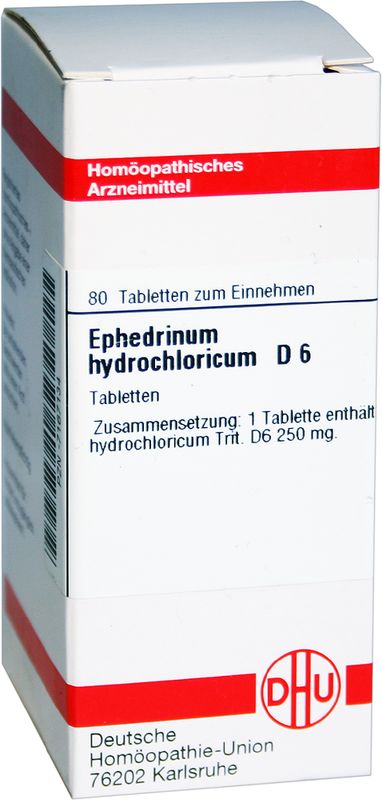 EPHEDRINUM hydrochloricum D 6 Tabletten