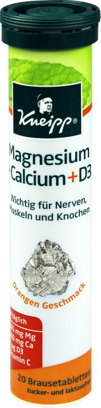 KNEIPP Magnesium+Calcium Brausetabletten