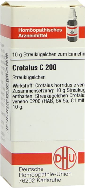 CROTALUS C 200 Globuli