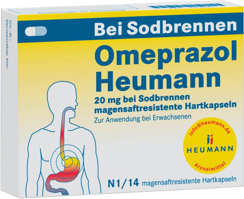 OMEPRAZOL Heumann 20 mg b.Sodbr.magensaftr.Hartk.