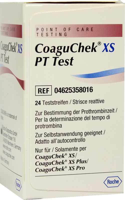 COAGUCHEK XS PT Test