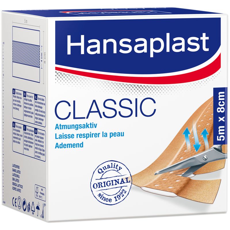 HANSAPLAST Classic Pflaster 8 cmx5 m