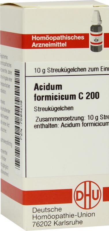 ACIDUM FORMICICUM C 200 Globuli