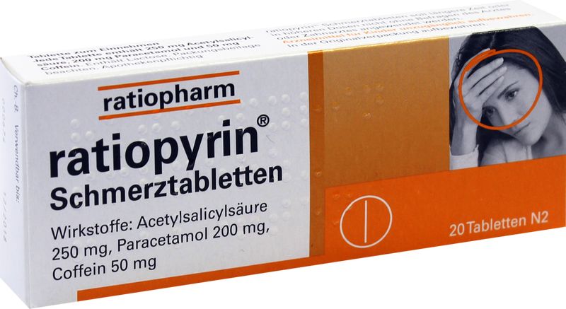 RATIOPYRIN Schmerztabletten