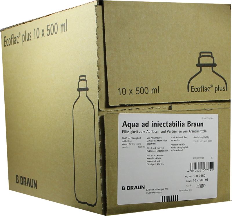 AQUA AD injectabilia Ecoflac Plus Infusionslsg.