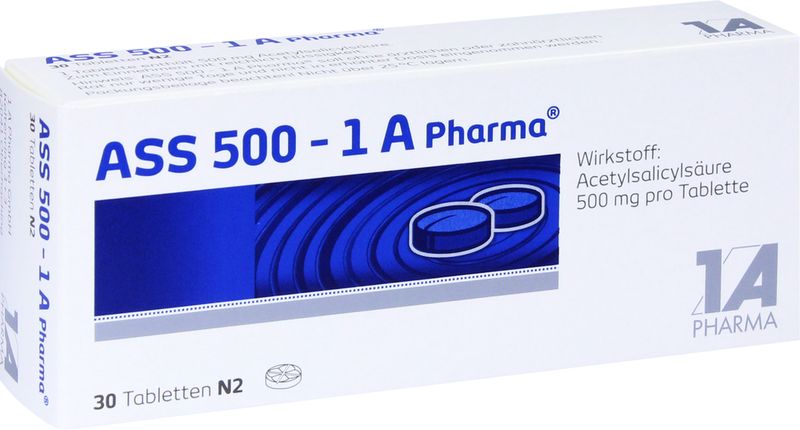 ASS 500-1A Pharma Tabletten