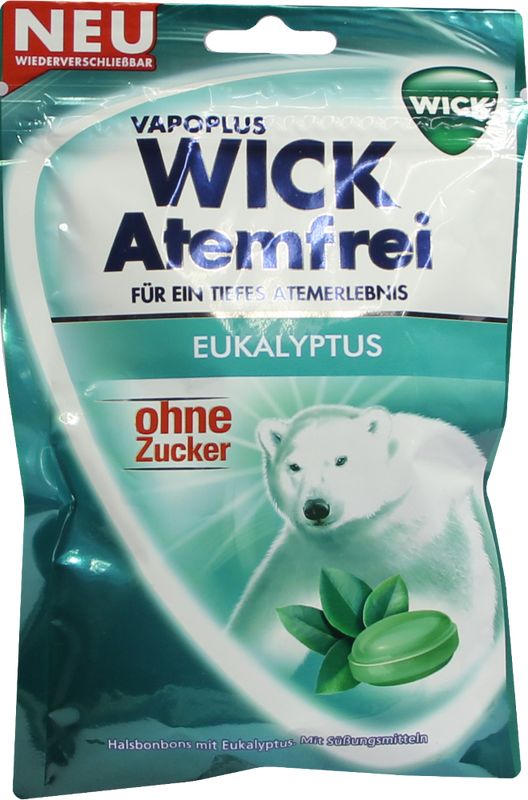 WICK Atemfrei Bonbons o.Zucker