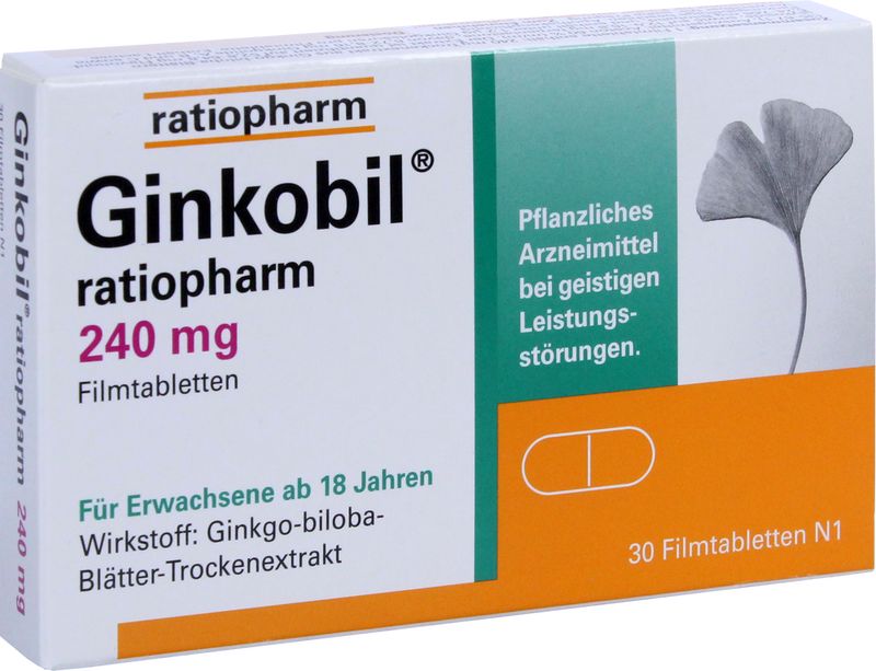 GINKOBIL-ratiopharm 240 mg Filmtabletten