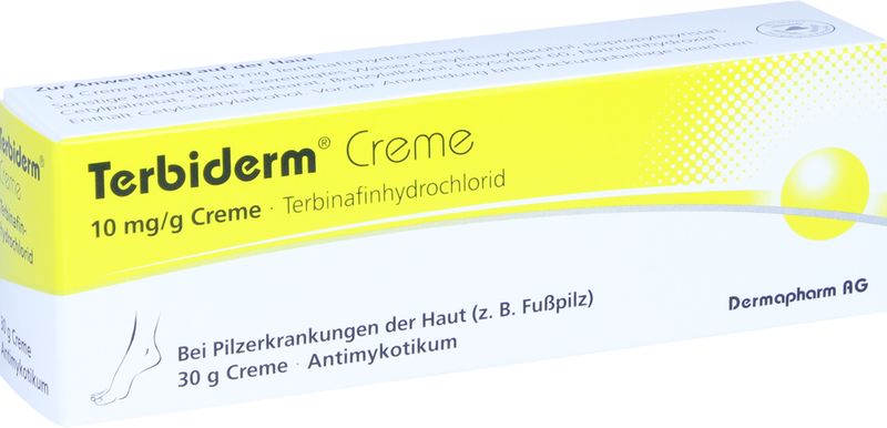 TERBIDERM 10 mg/g Creme