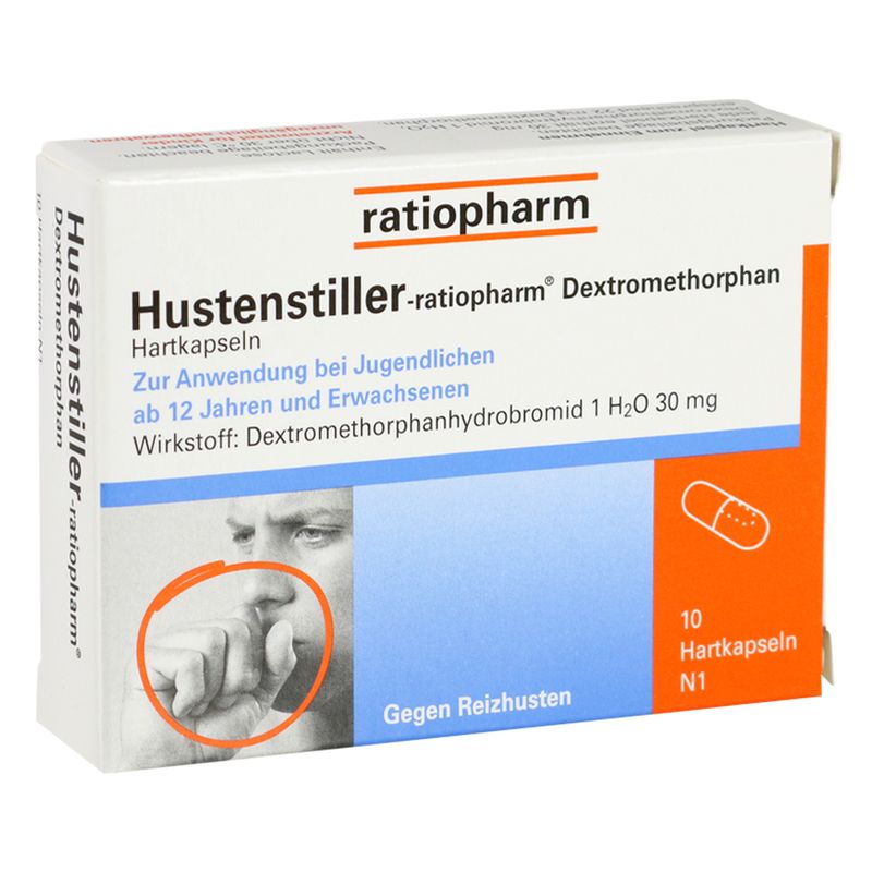 HUSTENSTILLER-ratiopharm Dextromethorphan Kapseln