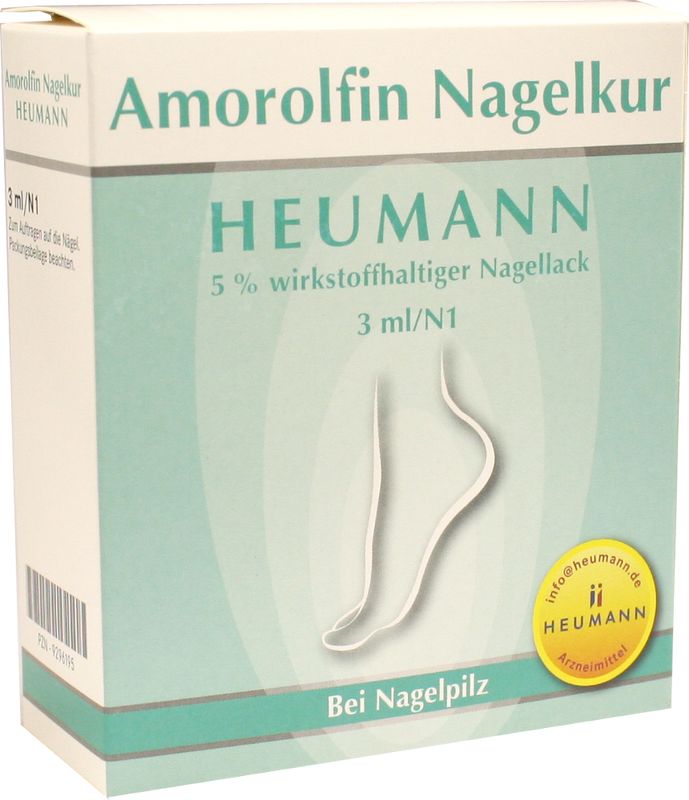 AMOROLFIN Nagelkur Heumann 5% wst.halt.Nagellack