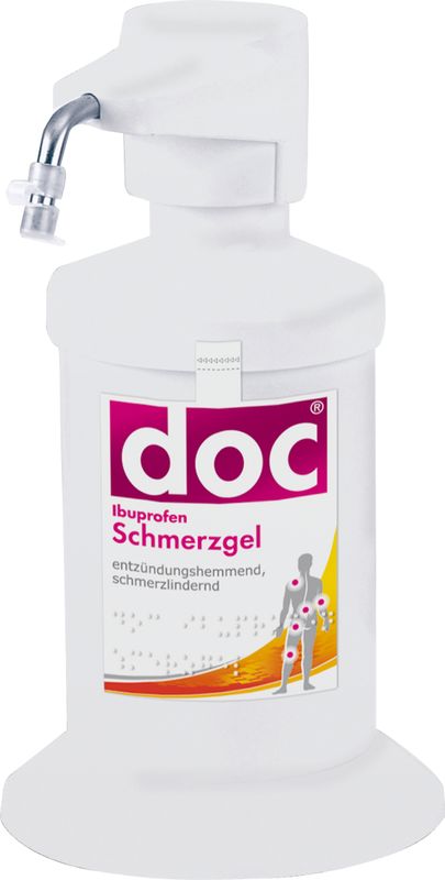DOC IBUPROFEN Schmerzgel Spender/Sockel