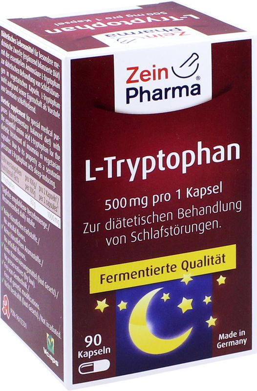 L-TRYPTOPHAN 500 mg Kapseln