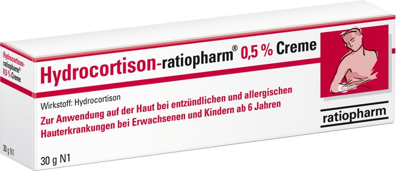 HYDROCORTISON-ratiopharm 0,5% Creme