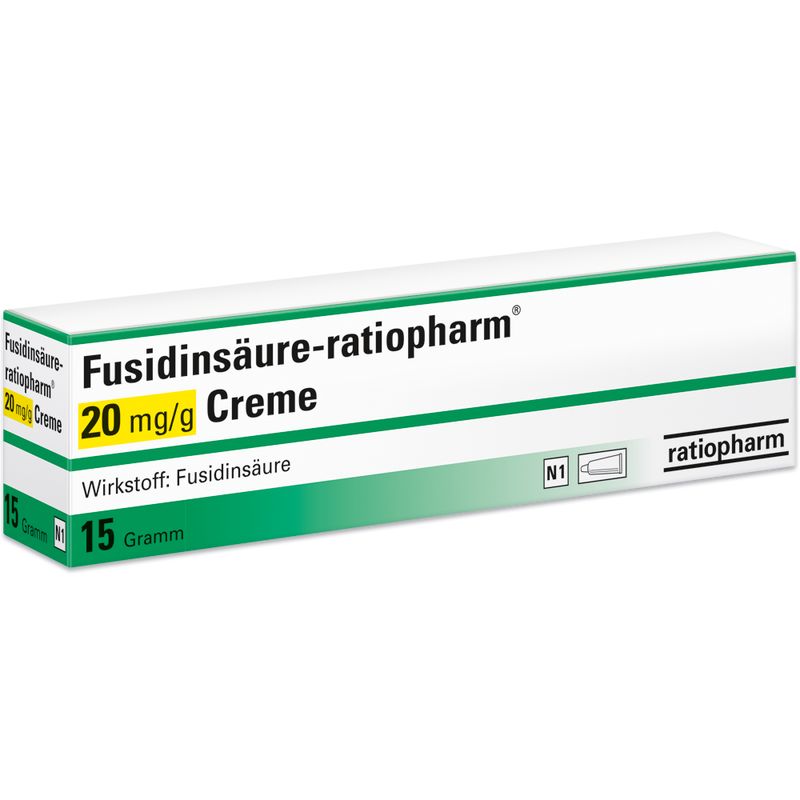 FUSIDINSURE-ratiopharm 20 mg/g Creme