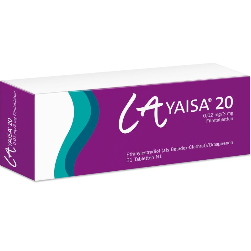 LAYAISA 20 0,02 mg/3 mg Filmtabletten