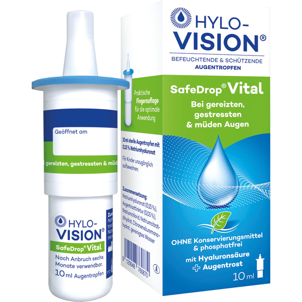 HYLO-VISION SafeDrop Vital Augentropfen