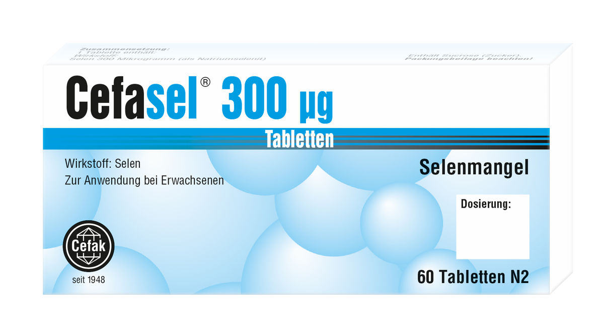 CEFASEL 300 g Tabletten
