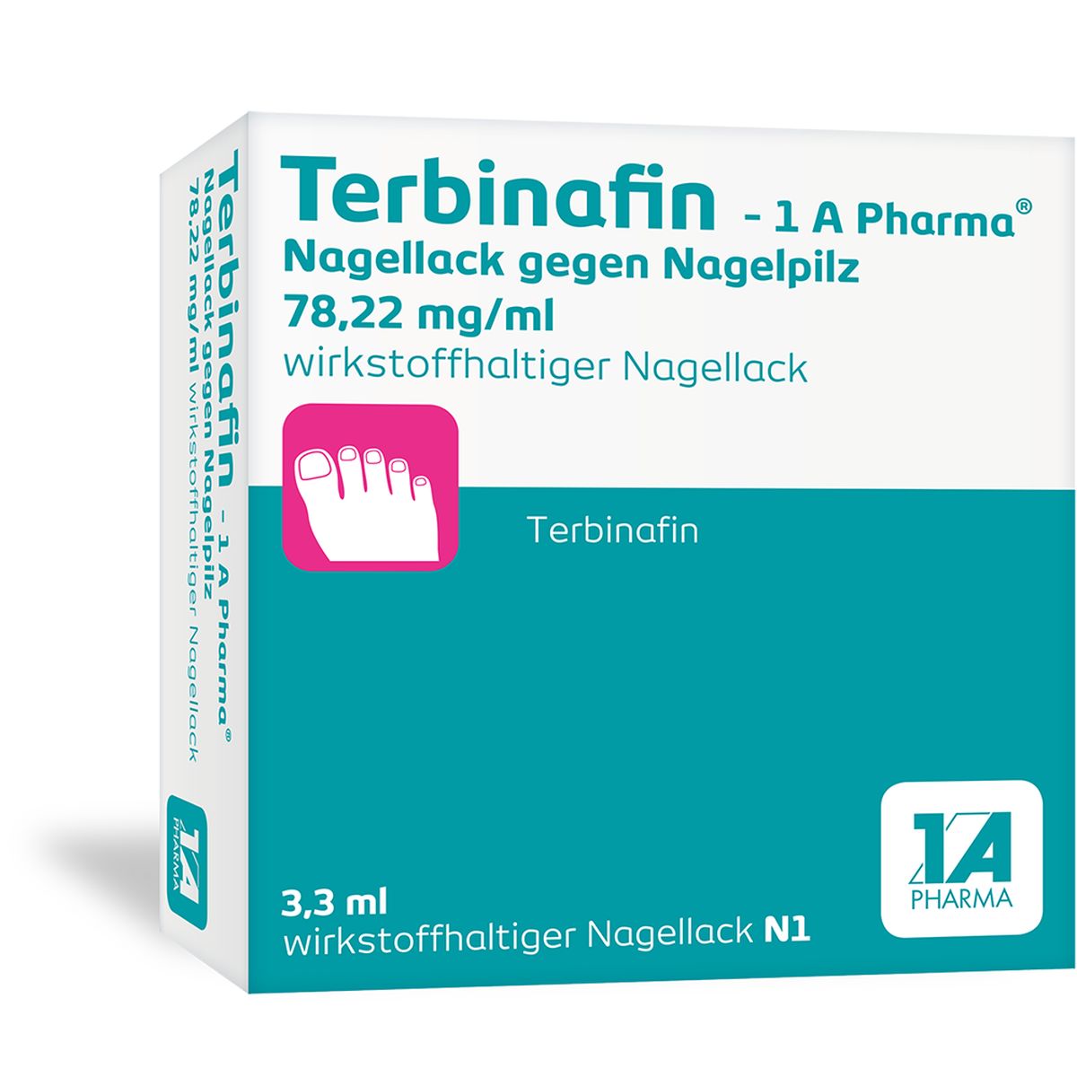 TERBINAFIN-1A Pharma Nagell.g.Nagelpilz 78,22mg/ml