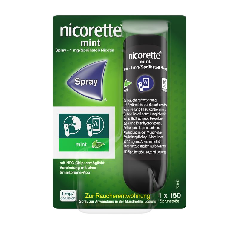 NICORETTE Mint Spray 1 mg/Spr�hsto� NFC