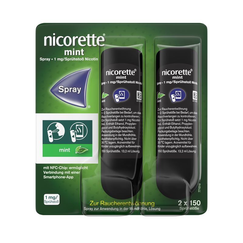 NICORETTE Mint Spray 1 mg/Spr�hsto� NFC