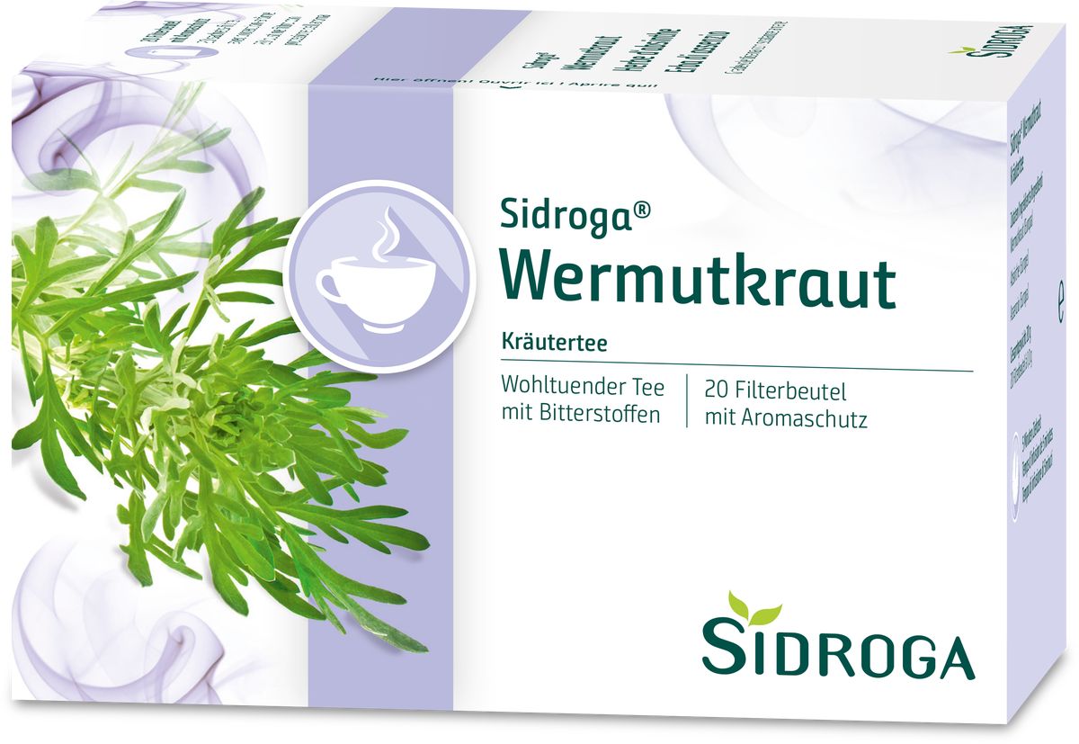 SIDROGA Wermutkraut Tee Filterbeutel