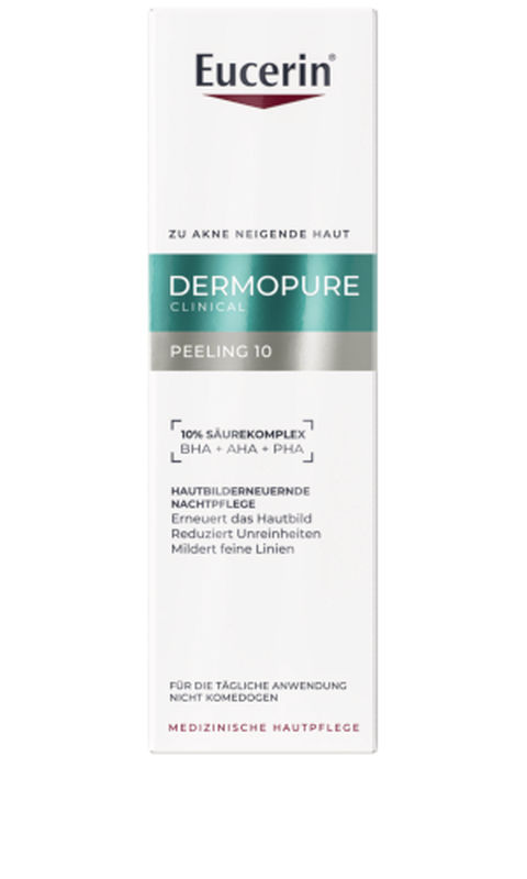 EUCERIN DermoPure Clinical Peeling 10 Nachtcreme
