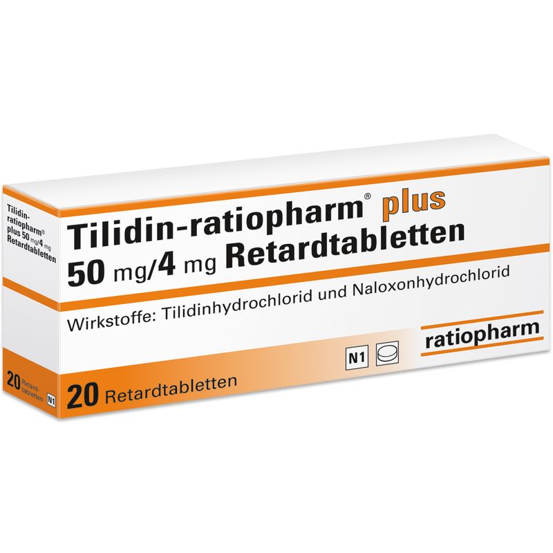 TILIDIN-ratiopharm plus 50/4mg Retardtabletten