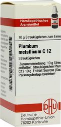 PLUMBUM METALLICUM C 12 Globuli