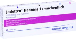 JODETTEN Henning 1x wchentlich Tabletten