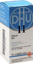 BIOCHEMIE DHU 11 Silicea D 12 Tabletten
