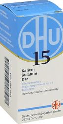 BIOCHEMIE DHU 15 Kalium jodatum D 12 Tabletten