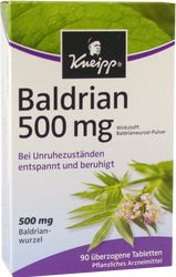 KNEIPP Baldrian 500 berzogene Tabletten